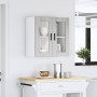 Armario de pared para cocina puerta cristal Porto gris sonoma de , Armarios de cocina - Ref: Foro24-854153, Precio: 69,25 €, ...
