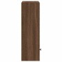 Estantería de madera de ingeniería marrón roble 31x24x77 cm de , Librerías y estanterías - Ref: Foro24-860334, Precio: 41,39 ...