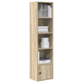 Estantería de madera de ingeniería roble sonoma 31x24x127 cm de , Librerías y estanterías - Ref: Foro24-860348, Precio: 53,94...
