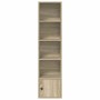 Estantería de madera de ingeniería roble sonoma 31x24x127 cm de , Librerías y estanterías - Ref: Foro24-860348, Precio: 53,94...