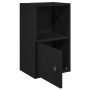 Estantería de madera de ingeniería roble negro 31x24x52 cm de , Librerías y estanterías - Ref: Foro24-860320, Precio: 36,84 €...