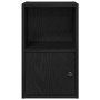 Estantería de madera de ingeniería roble negro 31x24x52 cm de , Librerías y estanterías - Ref: Foro24-860320, Precio: 36,84 €...