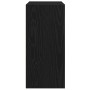 Estantería de madera de ingeniería roble negro 31x24x52 cm de , Librerías y estanterías - Ref: Foro24-860320, Precio: 36,84 €...