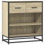 Aparador madera ingeniería roble Sonoma 68x35x76 cm de , Aparadores - Ref: Foro24-848985, Precio: 82,59 €, Descuento: %