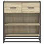 Aparador madera ingeniería roble Sonoma 68x35x76 cm de , Aparadores - Ref: Foro24-848985, Precio: 82,59 €, Descuento: %