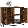 Aparador madera de ingeniería roble ahumado 94x35x76 cm de , Aparadores - Ref: Foro24-849006, Precio: 95,07 €, Descuento: %