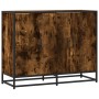 Aparador madera de ingeniería roble ahumado 94x35x76 cm de , Aparadores - Ref: Foro24-849006, Precio: 95,07 €, Descuento: %