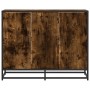 Aparador madera de ingeniería roble ahumado 94x35x76 cm de , Aparadores - Ref: Foro24-849006, Precio: 95,07 €, Descuento: %