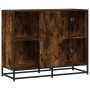 Aparador madera de ingeniería roble ahumado 94x35x76 cm de , Aparadores - Ref: Foro24-849006, Precio: 95,07 €, Descuento: %