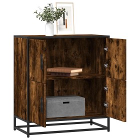 Aparador madera ingeniería roble ahumado 68x35x76 cm de , Aparadores - Ref: Foro24-848991, Precio: 80,91 €, Descuento: %