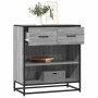 Aparador madera ingeniería gris sonoma 68x35x76 cm de , Aparadores - Ref: Foro24-848987, Precio: 85,22 €, Descuento: %