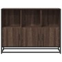 Aparador de madera de ingeniería marrón roble 100x35x76 cm de , Aparadores - Ref: Foro24-849033, Precio: 102,40 €, Descuento: %