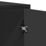 Aparador de madera de ingeniería negro 94x35x76 cm de , Aparadores - Ref: Foro24-849004, Precio: 98,68 €, Descuento: %