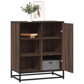 Aparador de madera de ingeniería roble marrón 62x35x76 cm de , Aparadores - Ref: Foro24-848998, Precio: 82,67 €, Descuento: %