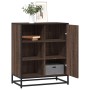 Aparador de madera de ingeniería roble marrón 62x35x76 cm de , Aparadores - Ref: Foro24-848998, Precio: 82,67 €, Descuento: %