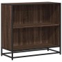 Armario de madera de ingeniería roble oscuro 80,5x35x76 cm de , Librerías y estanterías - Ref: Foro24-849108, Precio: 79,55 €...