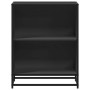 Estantería librería madera ingeniería negra 60x35x76 cm de , Librerías y estanterías - Ref: Foro24-849099, Precio: 65,28 €, D...