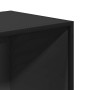 Estantería librería madera ingeniería negra 60x35x76 cm de , Librerías y estanterías - Ref: Foro24-849099, Precio: 65,28 €, D...