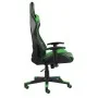 Silla gaming giratoria PVC verde de vidaXL, Sillones para videojuegos - Ref: Foro24-20493, Precio: 149,39 €, Descuento: %