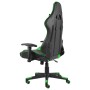 Silla gaming giratoria PVC verde de vidaXL, Sillones para videojuegos - Ref: Foro24-20493, Precio: 151,33 €, Descuento: %