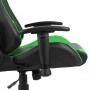 Silla gaming giratoria PVC verde de vidaXL, Sillones para videojuegos - Ref: Foro24-20493, Precio: 151,33 €, Descuento: %