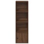 Estantería de madera de ingeniería marrón roble 31x24x102 cm de , Librerías y estanterías - Ref: Foro24-860343, Precio: 53,68...