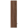 Estantería de madera de ingeniería marrón roble 31x24x102 cm de , Librerías y estanterías - Ref: Foro24-860343, Precio: 53,68...