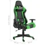 Silla gaming giratoria PVC verde de vidaXL, Sillones para videojuegos - Ref: Foro24-20493, Precio: 149,39 €, Descuento: %