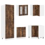Mueble cocina Kalmar roble ahumado 14 pzas madera contrachapada de , Armarios de cocina - Ref: Foro24-3314976, Precio: 1,00 €...