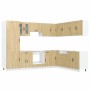 Mueble cocina Kalmar roble sonoma 14 pzas madera contrachapada de , Armarios de cocina - Ref: Foro24-3314974, Precio: 1,00 €,...