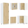Mueble cocina Kalmar roble sonoma 14 pzas madera contrachapada de , Armarios de cocina - Ref: Foro24-3314974, Precio: 1,00 €,...