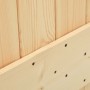 Puerta corredera con herrajes madera maciza de pino 100x210 cm de , Puertas - Ref: Foro24-3332639, Precio: 256,12 €, Descuent...