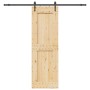 Puerta corredera con herrajes madera maciza de pino 70x210 cm de , Puertas - Ref: Foro24-3332742, Precio: 170,50 €, Descuento: %