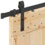 Puerta corredera con herrajes madera maciza de pino 85x210 cm de , Puertas - Ref: Foro24-3332702, Precio: 189,10 €, Descuento: %