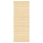 Alfombra de bambú color natural 80x200 cm en Alfombras | Comprar online en Foru.es