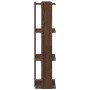 Librería 3 estantes madera ingeniería roble marrón 60x30x120 cm de , Librerías y estanterías - Ref: Foro24-860271, Precio: 62...