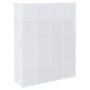 Organizador de cubos almacenamiento 20 cubos varillas colgar PP de , Almacenamiento de ropa y armarios - Ref: Foro24-4019587,...