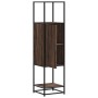 Aparador alto madera ingeniería marrón roble 35,5x35x139cm de , Aparadores - Ref: Foro24-849038, Precio: 79,00 €, Descuento: %