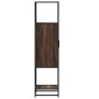 Aparador alto madera ingeniería marrón roble 35,5x35x139cm de , Aparadores - Ref: Foro24-849038, Precio: 79,00 €, Descuento: %