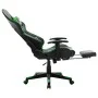 Gaming chair with black and green synthetic leather footrest. by vidaXL, Gaming chairs - Ref: Foro24-20513, Price: 181,85 €, ...