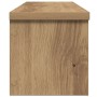 Estantes de cocina apilables 2 uds roble artesanal 50x15x16 cm de , Contenedores para utensilios de cocina - Ref: Foro24-8604...