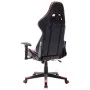 Silla de gaming de cuero sintético negro y rojo de vidaXL, Sillones para videojuegos - Ref: Foro24-20503, Precio: 143,74 €, D...