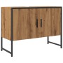 Mueble de lavabo madera de ingeniería roble artisan 80x33x60 cm de , Tocadores de baño - Ref: Foro24-857705, Precio: 73,70 €,...