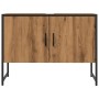 Mueble de lavabo madera de ingeniería roble artisan 80x33x60 cm de , Tocadores de baño - Ref: Foro24-857705, Precio: 73,70 €,...