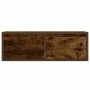 Mueble de TV con luces LED roble ahumado 75x35,5x25 cm de , Muebles TV - Ref: Foro24-860233, Precio: 71,62 €, Descuento: %