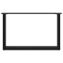 Patas de mesa de centro forma U 2uds acero negro 70x(42-43) cm de , Patas para mesas - Ref: Foro24-4013164, Precio: 62,02 €, ...
