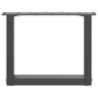 Patas de mesa centro forma U 2uds acero antracita 30x(30-31) cm de , Patas para mesas - Ref: Foro24-4013130, Precio: 43,21 €,...