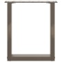 Patas para mesa de centro en forma de U 2 uds antracita acero de , Patas para mesas - Ref: Foro24-4013151, Precio: 51,30 €, D...