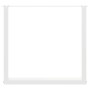 Patas para mesa de comedor en forma de U 2 uds acero blanco de , Patas para mesas - Ref: Foro24-4013193, Precio: 97,04 €, Des...