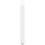 Patas para mesa de comedor en forma de U 2 uds acero blanco de , Patas para mesas - Ref: Foro24-4013193, Precio: 97,04 €, Des...